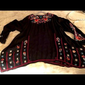 Johnny Was tunic top.